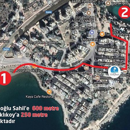 Palm Beach Otel Silifke Bagian luar foto